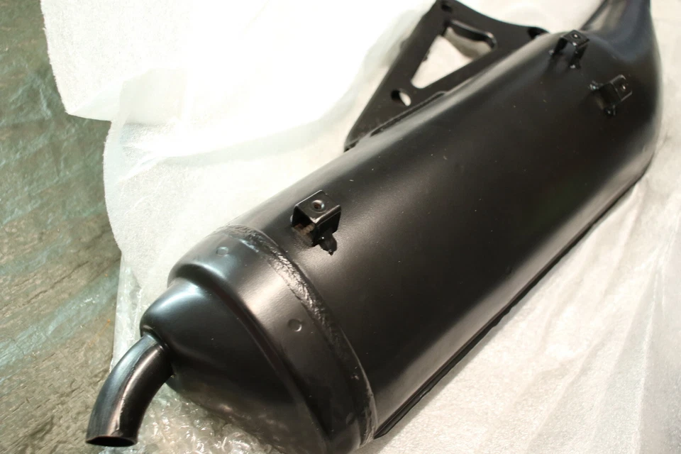 Derbi Hunter 50 ORIGINAL Auspuff NEU 00G03403181 Silencer Exhaust Marmitta - Bild 2 von 4