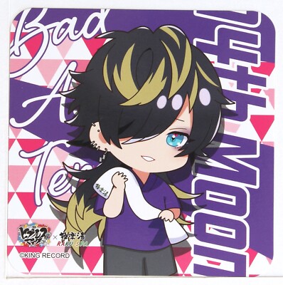 Hypnosis Mic: Division Rap Battle Paper Coaster Card Jyushi Aimono