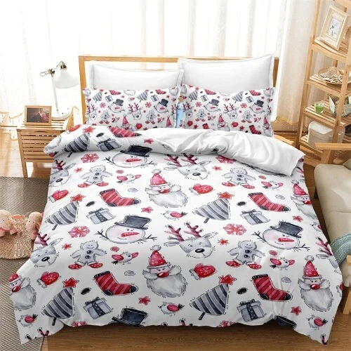 Christmas Cartoon Bedding Sets