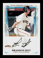 2011 Bowman #BP93 Brandon Belt Prospects San Francisco Giants