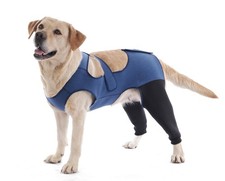 Dog Hind Leg Recovery Sleeve Suit - Breathable, Anti-Lick, Post-Surgery Support