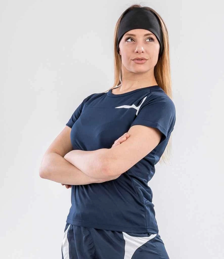 Ladies Breathable Training T-Shirt Spiro Lightweight Quick Dry Polyester Tee