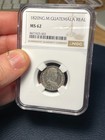 (#102400) Guatemala: 1820 NG M Real.  NGC MS 62.  semi PL.     (see video!) — photo 2