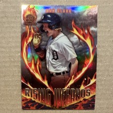 TOPPS 2024 BOWMAN CHROME RISING INFERNOS MAX CLARK DETROIT TIGERS RI-8
