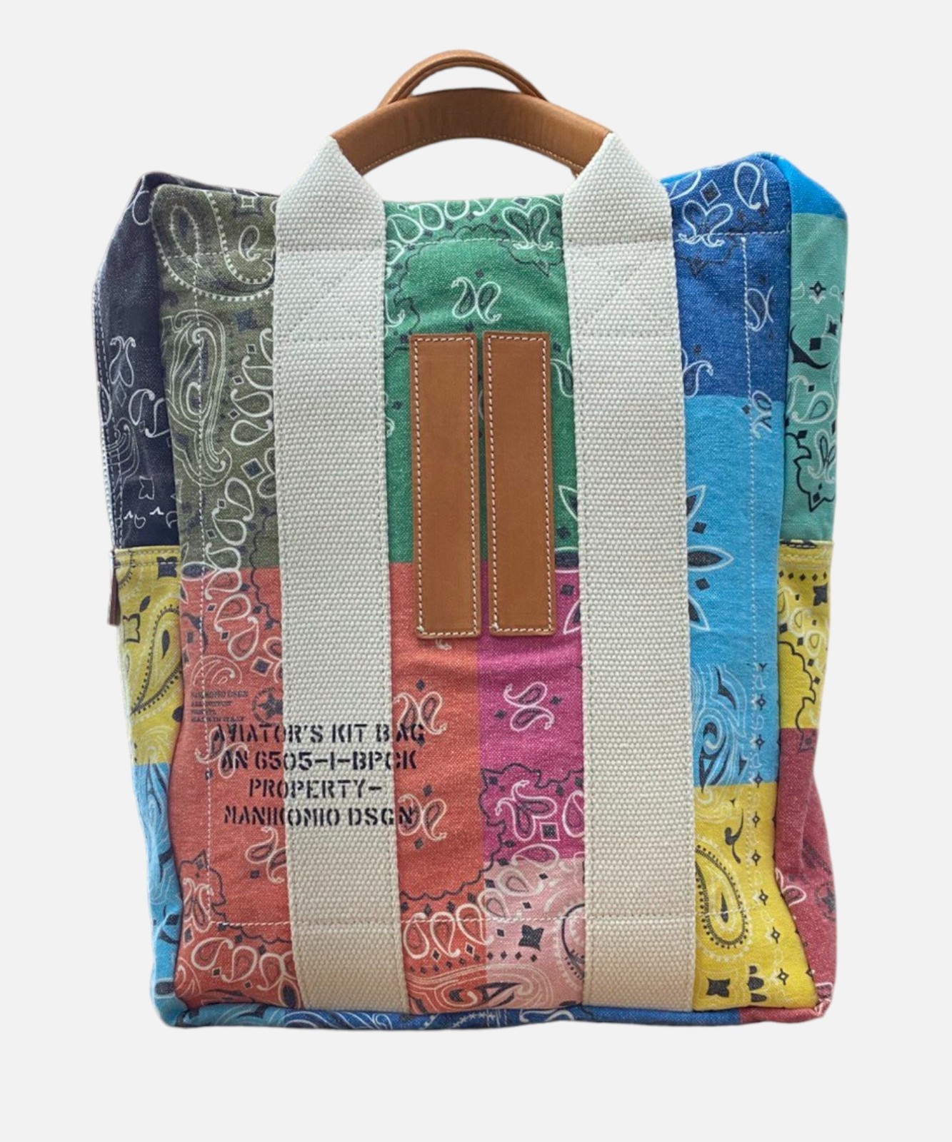 Классический хлопковый рюкзак от Manikomio Dsgn BPCK Olona бандана AN65051BPCKOC23 74890₽