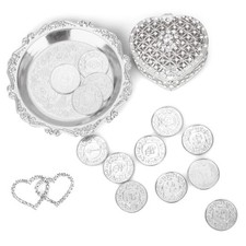 Arras Para Boda Catolica - Wedding Unity Coins, Arras de boda Catolica with S...