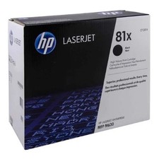 HP 81X CF281X Black Toner Cartridge – High Yield OEM for M605 / M606 / M630