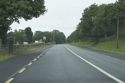 Photo 6x4 The R238 Creehennan Some where close to this picture is a sign  c2017