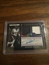 2023 Panini Obsidian Rookie Jersey Ink Roschon Johnson #RJI-RJO