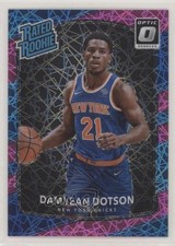 2017-18 Donruss Optic Rated Rookie Pink Velocity Prizm 76/79 Damyean Dotson 8b5
