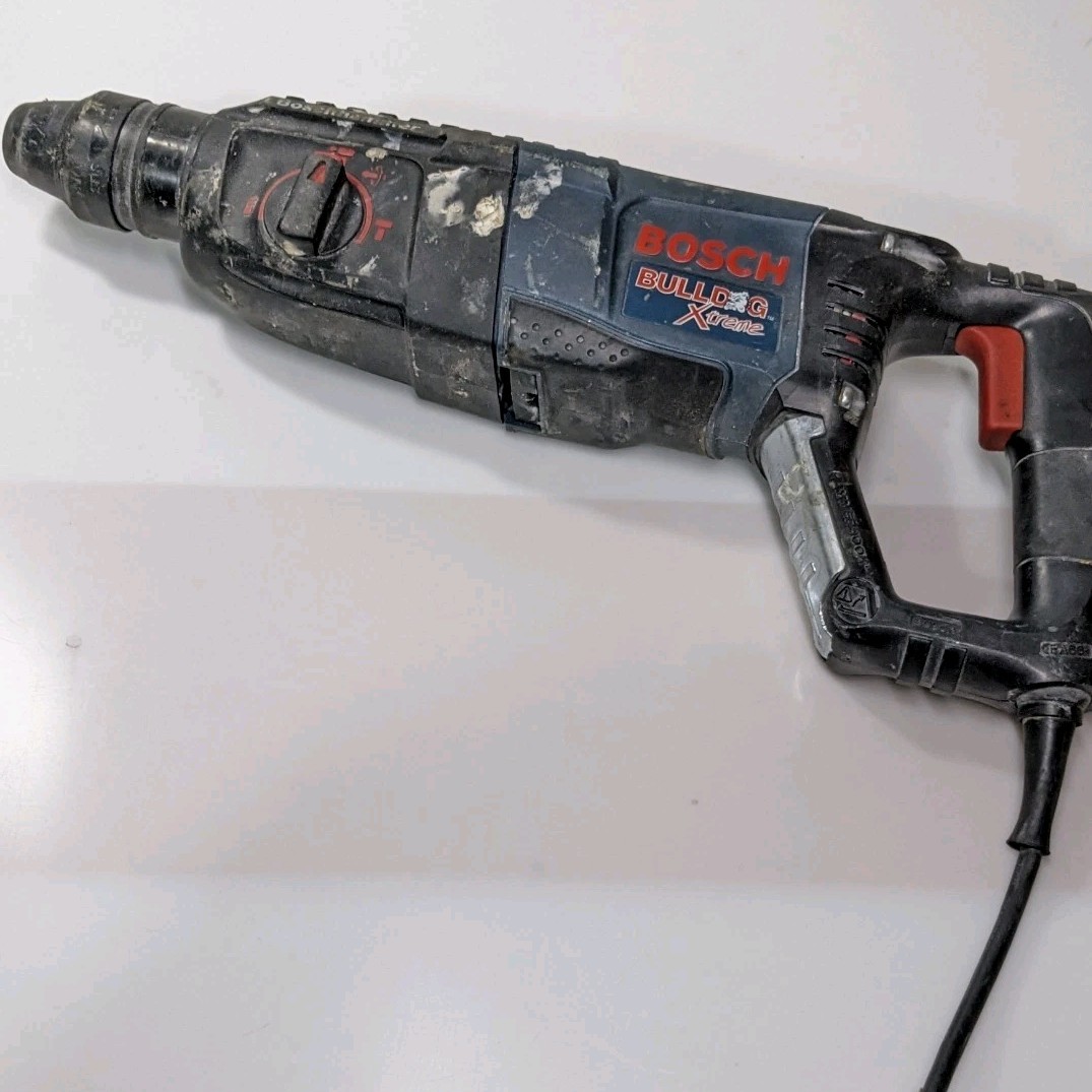 Bosch 11255VSR 1" SDS-Plus Bulldog Xtreme Rotary Hammer Drill 120V TESTED WORKS