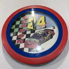 Vintage Jeff Gordon NASCAR Sun Time wall clock Does Not Work Tested