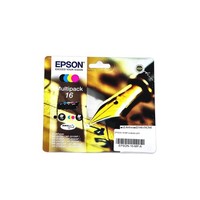 Original Epson 16 Multipack Tintenpatronen - C13T16264022 - Workforce 2010 2510