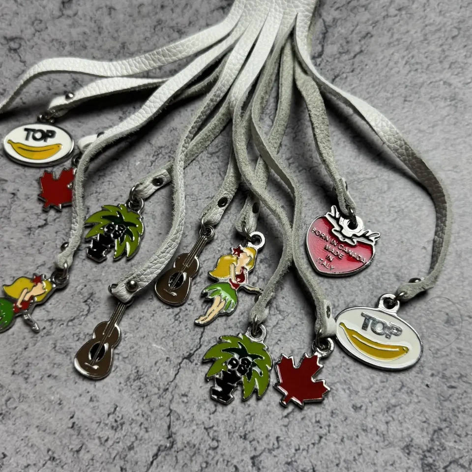 NEW Extremely Rare DSQUARED2 Vintage Leather KeyChain - Image 4 of 4