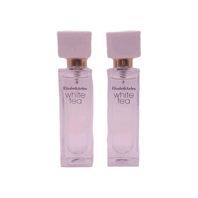 LOT OF 2 Elizabeth Arden WHITE TEA Eau de Toilette Travel Spray .33oz ea