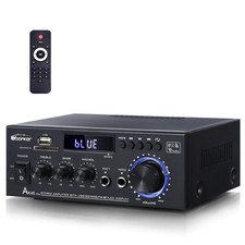 AK45Pro Stereo Receivers Amplifier Home Audio with Bluetooth 5.3, 400W,2.0 Ch...
