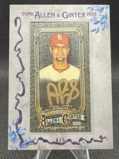 Albert Pujols /5 Gold Ink Auto 2025 Allen Ginter X Framed Mini SSP MA-APU