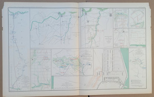 Civil War Map Plate LXVI – Westport, Five Forks VA , Johnson’s Island prison OH