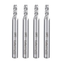 4 Stk.Gerade SchaftfräSer CNC FräSer 4 FlöTe 6Mm Schaft 4X11Mm