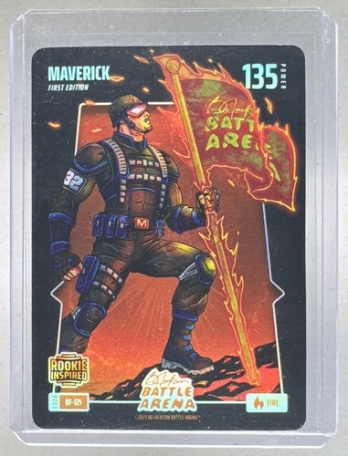 Maverick Cooper Flagg 2026 Bo Jackson Battle Arena BF-121 Battlefoil RC Inspired