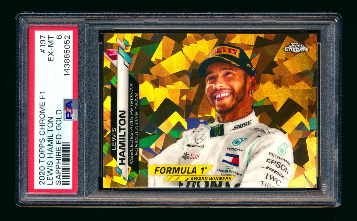 2020 Topps Chrome Sapphire Edition Formula 1 - Lewis Hamilton #197