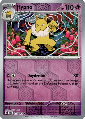 Hypno - 017/064 - Shrouded Fable - Reverse Holo