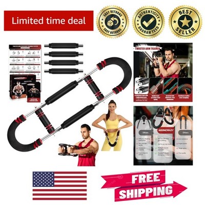 Multifunctional Twister Arm Trainer with 4 Springs - Enhance Upper Body Strength