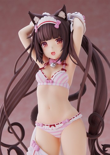 PLUM Nekopara Chocola Dress up time 1/7 anime figure USA SHIP - Picture 12 of 13