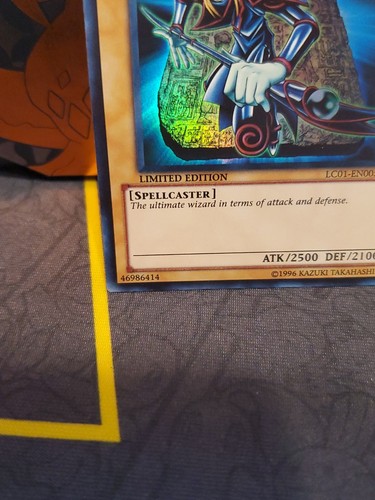 YUGIOH! DARK MAGICIAN-ULTRA RARE-LIMITED EDITION-LC01-EN005 - Picture 5 of 6