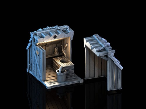 Adrian-3DP4U - Outhouse - 28 mm - Imagen 3 de 4