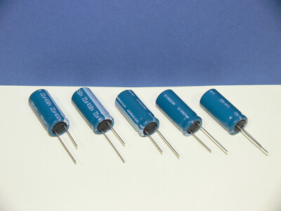 Lot De 5 Condensateurs électrolytiques Jamicon 22µF 450V 105°C - Neuf Allemagne