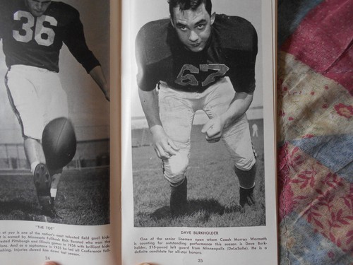 1957 MINNESOTA GOPHERS FOOTBALL MEDIA GUIDE Yearbook Press Book Program AD - Picture 5 of 10