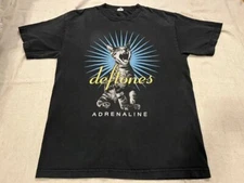 Deftones - Adrenaline Cat 1996 Band Black Short Sleeve Unisex Tshirt KH6596