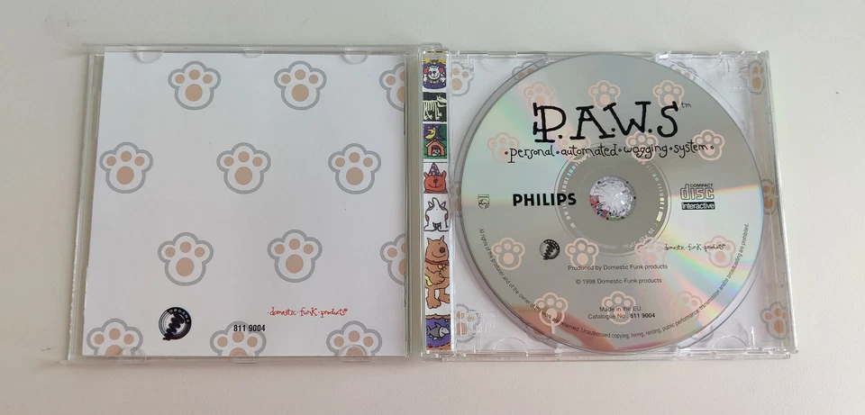 Rare Dog Simulator P.A.W.S. Personal Automated Wagging System Philips CD-i CDI - Image 2 of 3