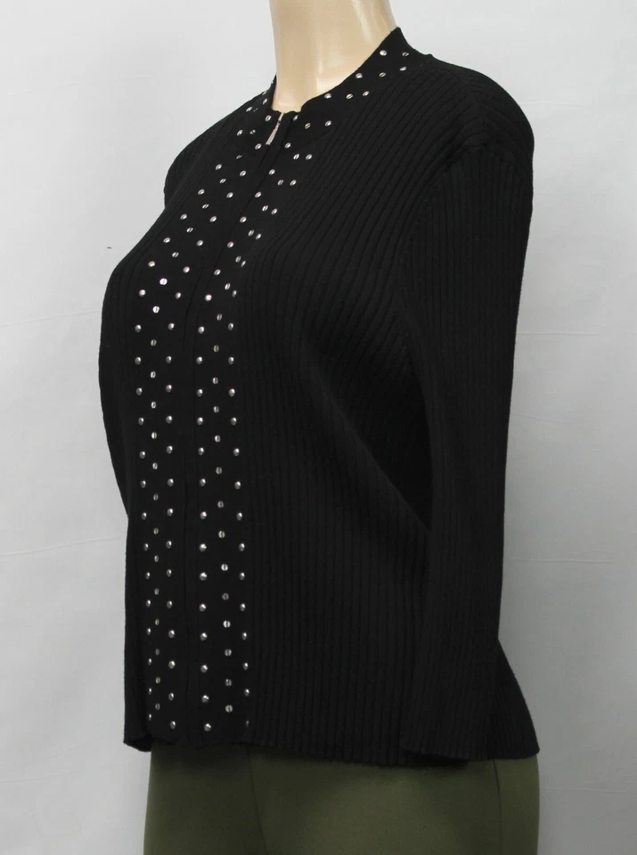 Suéter para mujer R.Q.T manga larga negro talla M Foto 3 de 4