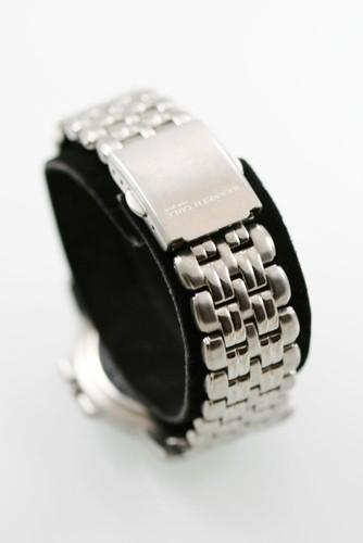 Kenneth Cole Reloj Hombres Acero Inoxidable Agua Reposo 50m Batería Fecha Gris - Imagen 3 de 3