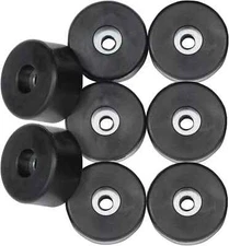8 Pcs Rubber Feet Bumper Amp Speaker Guitar Amplifier Cabinet Rubber Bumper 1.5"