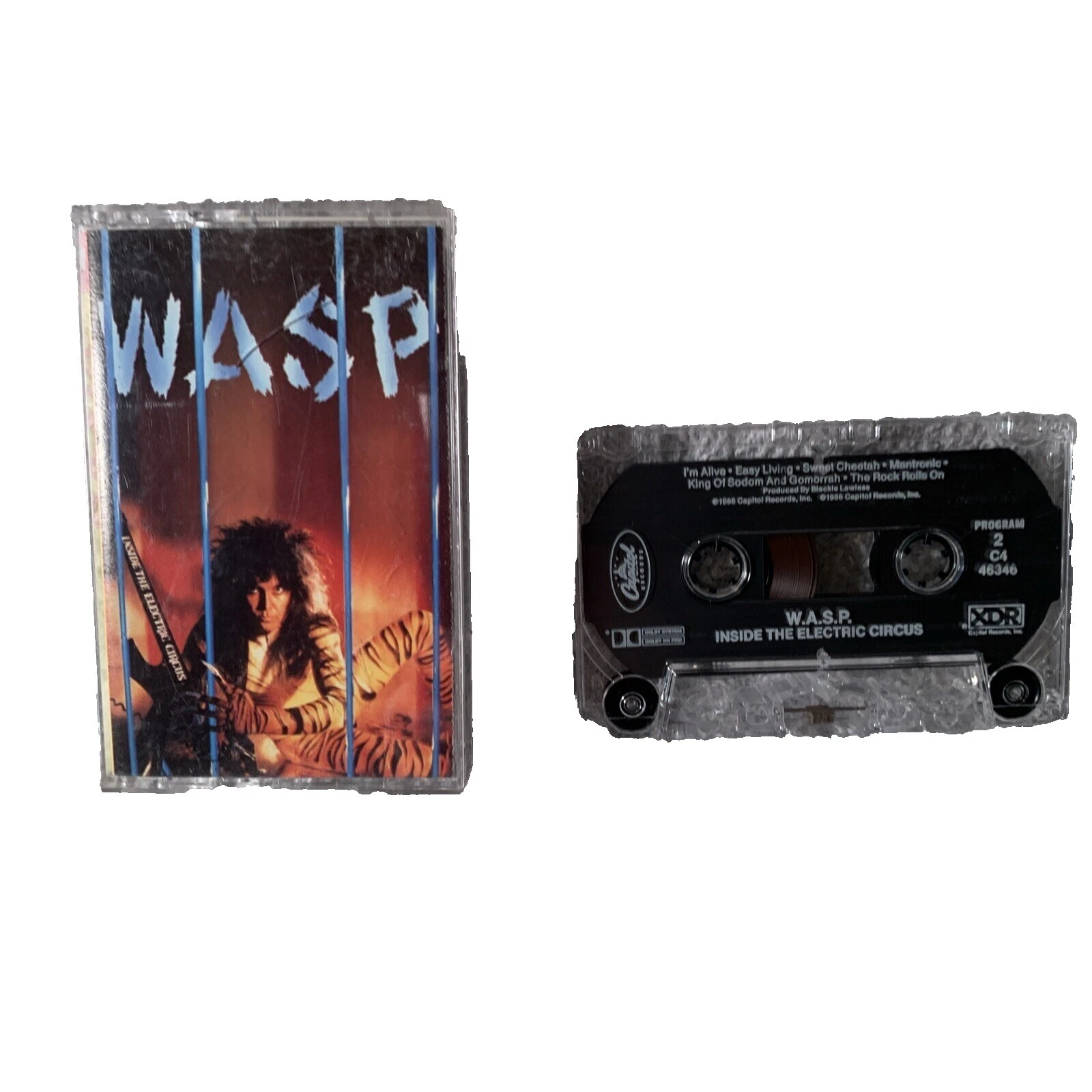 W.A.S.P. casetes de Música