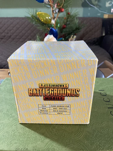 playerunknown's battlegrounds PUBG mobile cup mug. limited edition #1 of 100.