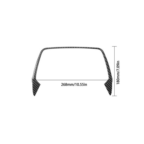 GPS Navigation Screen Panel Frame Cover Trim fit for Chevrolet Camaro 2016-2018 - Picture 3 of 12