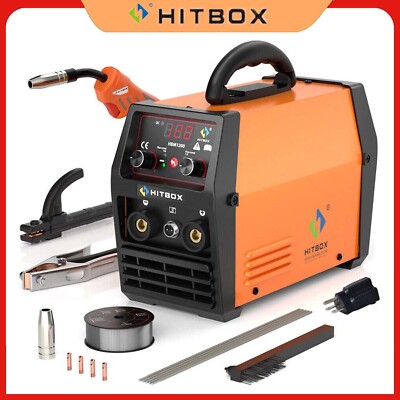 140A 3 in 1 MIG Schweißgerät Inverter TIG MMA IGBT Halbautomatisch MAG Welder