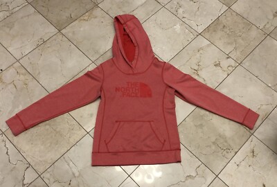 The North Face Women's Half Dome Pullover Hoodie Small Orange | eBay
