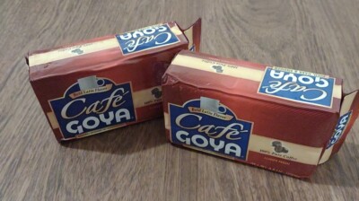 2 Pkgs Of Goya Rich Espresso Coffee 8.8oz Each.