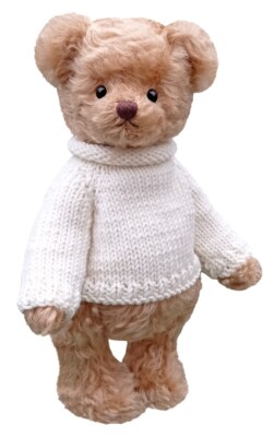 Ours En Peluche Ottilie Par Teddy Hermann – Édition Limitée, 18 Cm, En Mohair, Fabriqué En Allemagne
