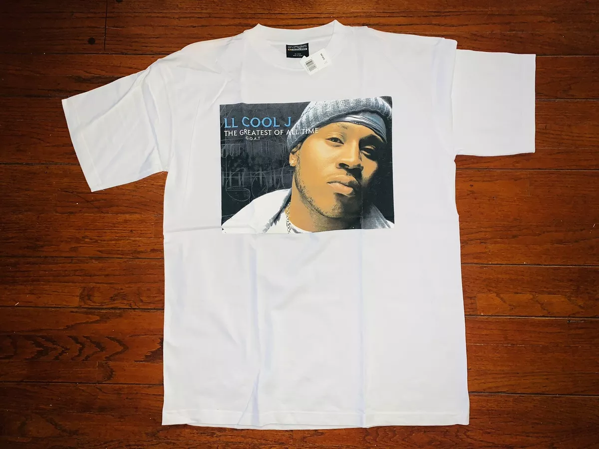 Vintage 2001 LL COOL J Rap Tee Shirt GOAT ALBUM Size 3X Def Jam