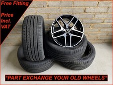 Mercedes 19" GLC Coupe GLC43 Genuine AMG 5 Twin Spoke Alloy Wheels & New Tyres