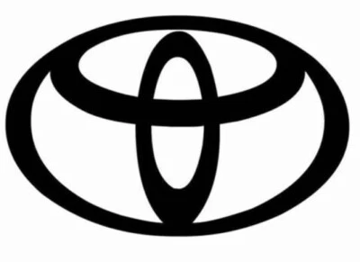 LOGO TOYOTA - Calcomanía adhesiva de vinilo - Varios tamaños y colores - Ventana de auto portátil