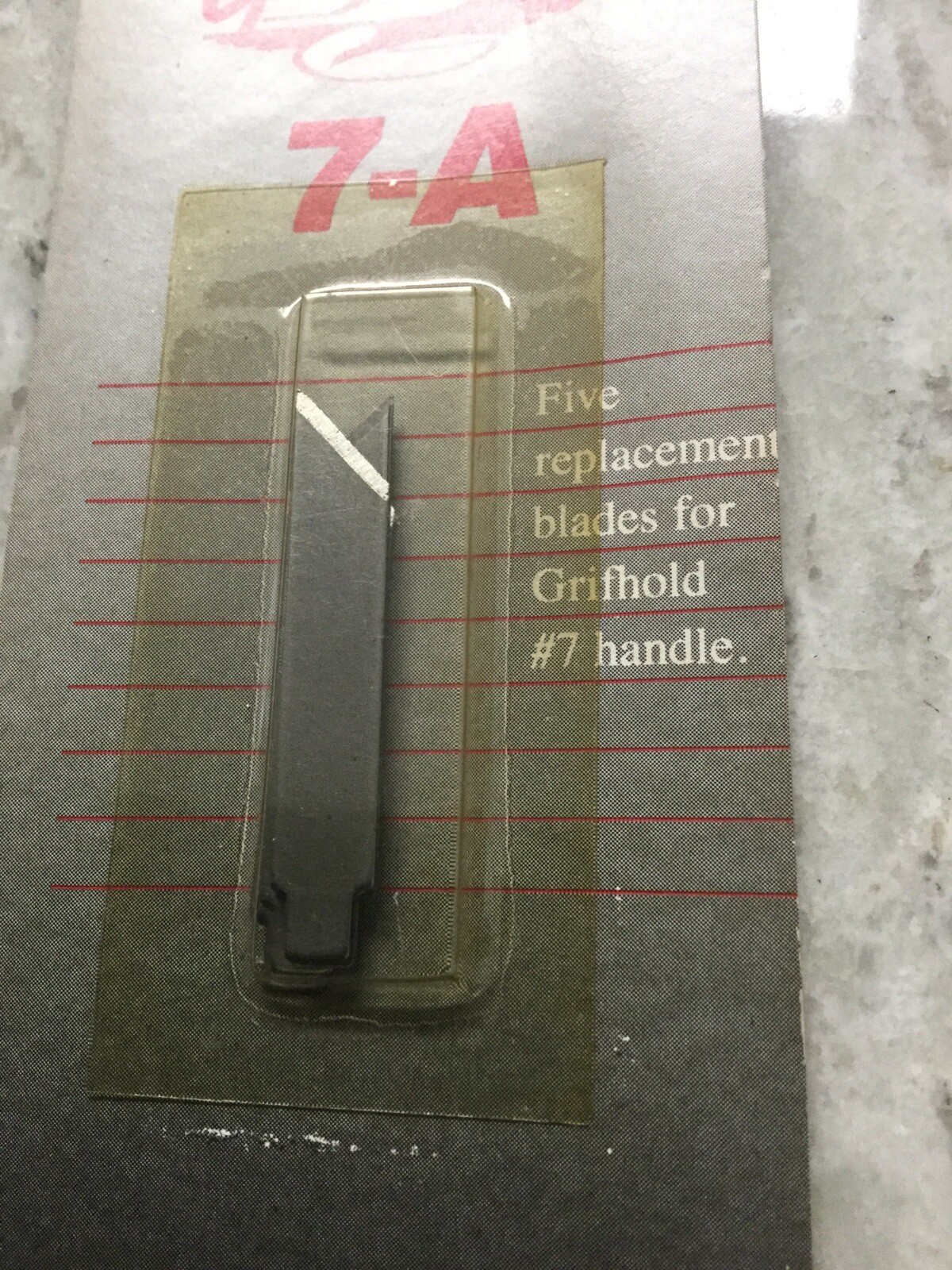 GRIFHOLD Knife Blades 7A eBay