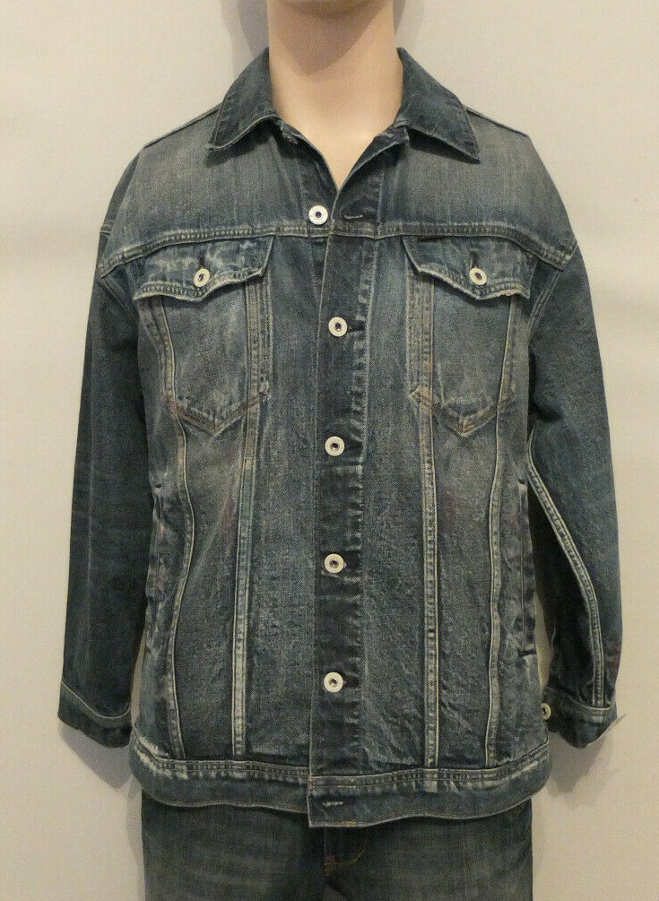 G-Star Raw Denim Jacket Size S NEW 3301 Oversized