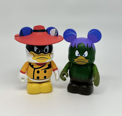 Vinylmation Disney Afternoon Series 2 LE Darkwing Duck- Neagduck & Bushroot